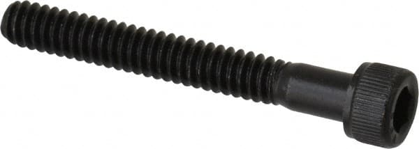 Value Collection - #10-24 UNC Hex Socket Drive, Socket Cap Screw - Alloy Steel, Black Oxide Finish, Partially Threaded, 1-1/2" Length Under Head - Americas Industrial Supply