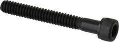 Value Collection - #10-24 UNC Hex Socket Drive, Socket Cap Screw - Alloy Steel, Black Oxide Finish, Partially Threaded, 1-1/2" Length Under Head - Americas Industrial Supply