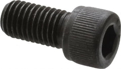 Value Collection - 1/4-28 UNF Hex Socket Drive, Socket Cap Screw - Alloy Steel, Black Oxide Finish, Fully Threaded, 1/2" Length Under Head - Americas Industrial Supply
