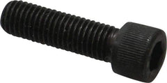 Value Collection - 1/4-28 UNF Hex Socket Drive, Socket Cap Screw - Alloy Steel, Black Oxide Finish, Fully Threaded, 7/8" Length Under Head - Americas Industrial Supply