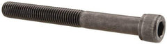 Value Collection - 1/4-28 UNF Hex Socket Drive, Socket Cap Screw - Alloy Steel, Black Oxide Finish, Partially Threaded, 2-1/4" Length Under Head - Americas Industrial Supply