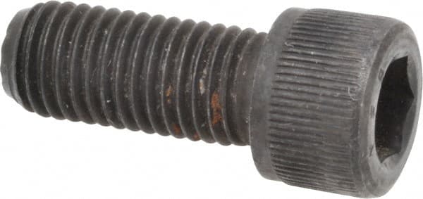 Value Collection - 5/16-24 UNF Hex Socket Drive, Socket Cap Screw - Alloy Steel, Black Oxide Finish, Fully Threaded, 3/4" Length Under Head - Americas Industrial Supply