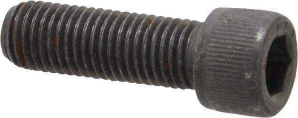 Value Collection - 5/16-24 UNF Hex Socket Drive, Socket Cap Screw - Alloy Steel, Black Oxide Finish, Fully Threaded, 1" Length Under Head - Americas Industrial Supply
