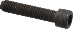 Value Collection - 5/16-24 UNF Hex Socket Drive, Socket Cap Screw - Alloy Steel, Black Oxide Finish, Fully Threaded, 1-1/2" Length Under Head - Americas Industrial Supply
