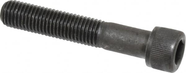 Value Collection - 5/16-24 UNF Hex Socket Drive, Socket Cap Screw - Alloy Steel, Black Oxide Finish, Partially Threaded, 1-3/4" Length Under Head - Americas Industrial Supply