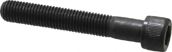 Value Collection - 5/16-24 UNF Hex Socket Drive, Socket Cap Screw - Alloy Steel, Black Oxide Finish, Partially Threaded, 2" Length Under Head - Americas Industrial Supply