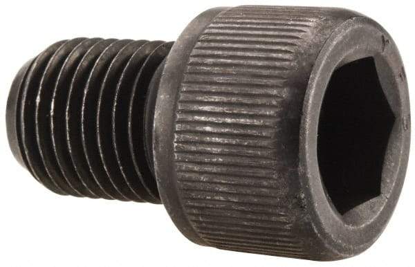 Value Collection - 3/8-24 UNF Hex Socket Drive, Socket Cap Screw - Alloy Steel, Black Oxide Finish, Fully Threaded, 1/2" Length Under Head - Americas Industrial Supply