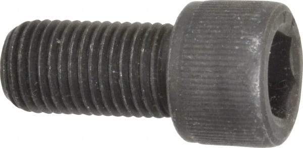 Value Collection - 3/8-24 UNF Hex Socket Drive, Socket Cap Screw - Alloy Steel, Black Oxide Finish, Fully Threaded, 3/4" Length Under Head - Americas Industrial Supply
