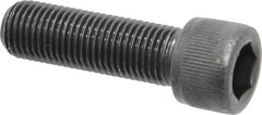 Value Collection - 3/8-24 UNF Hex Socket Drive, Socket Cap Screw - Alloy Steel, Black Oxide Finish, Fully Threaded, 1-1/4" Length Under Head - Americas Industrial Supply