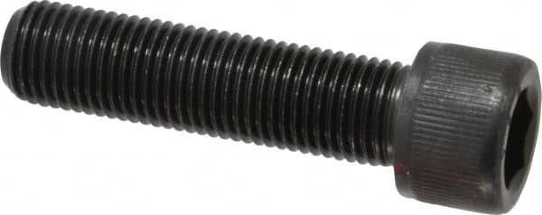 Value Collection - 3/8-24 UNF Hex Socket Drive, Socket Cap Screw - Alloy Steel, Black Oxide Finish, Fully Threaded, 1-1/2" Length Under Head - Americas Industrial Supply