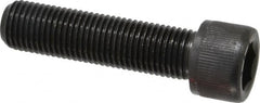 Value Collection - 3/8-24 UNF Hex Socket Drive, Socket Cap Screw - Alloy Steel, Black Oxide Finish, Fully Threaded, 1-1/2" Length Under Head - Americas Industrial Supply