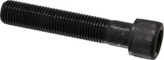 Value Collection - 3/8-24 UNF Hex Socket Drive, Socket Cap Screw - Alloy Steel, Black Oxide Finish, Partially Threaded, 2" Length Under Head - Americas Industrial Supply