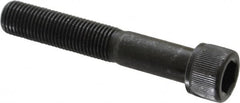 Value Collection - 3/8-24 UNF Hex Socket Drive, Socket Cap Screw - Alloy Steel, Black Oxide Finish, Partially Threaded, 2-1/4" Length Under Head - Americas Industrial Supply