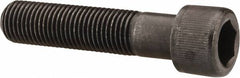 Value Collection - 7/16-20 UNF Hex Socket Drive, Socket Cap Screw - Alloy Steel, Black Oxide Finish, Partially Threaded, 2" Length Under Head - Americas Industrial Supply
