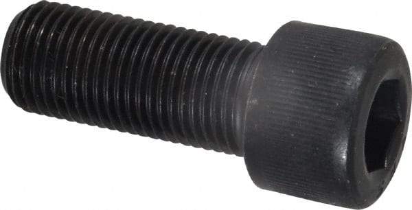 Value Collection - 1/2-20 UNF Hex Socket Drive, Socket Cap Screw - Alloy Steel, Black Oxide Finish, Fully Threaded, 1-1/4" Length Under Head - Americas Industrial Supply