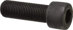 Value Collection - 1/2-20 UNF Hex Socket Drive, Socket Cap Screw - Alloy Steel, Black Oxide Finish, Fully Threaded, 1-1/2" Length Under Head - Americas Industrial Supply