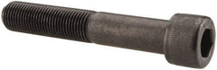 Value Collection - 1/2-20 UNF Hex Socket Drive, Socket Cap Screw - Alloy Steel, Black Oxide Finish, Partially Threaded, 3" Length Under Head - Americas Industrial Supply