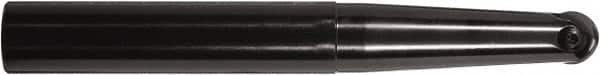 Millstar - 1-1/4" Cut Diam, 11" Max Depth of Cut, 1-1/2" Shank Diam, 12" OAL, Indexable Ball Nose End Mill - Straight Shank, SFTA Toolholder, MB, MBT, RBT Insert - Americas Industrial Supply