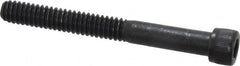 Value Collection - 1/4-20 UNC Hex Socket Drive, Socket Cap Screw - Alloy Steel, Black Oxide Finish, Partially Threaded, 2-1/4" Length Under Head - Americas Industrial Supply