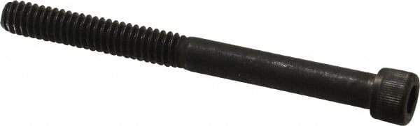 Value Collection - 1/4-20 UNC Hex Socket Drive, Socket Cap Screw - Alloy Steel, Black Oxide Finish, Partially Threaded, 2-3/4" Length Under Head - Americas Industrial Supply