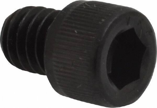 Value Collection - 5/16-18 UNC Hex Socket Drive, Socket Cap Screw - Alloy Steel, Black Oxide Finish, Fully Threaded, 3/8" Length Under Head - Americas Industrial Supply
