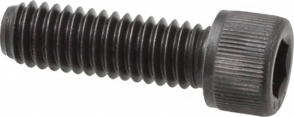 Value Collection - 5/16-18 UNC Hex Socket Drive, Socket Cap Screw - Alloy Steel, Black Oxide Finish, Fully Threaded, 1" Length Under Head - Americas Industrial Supply