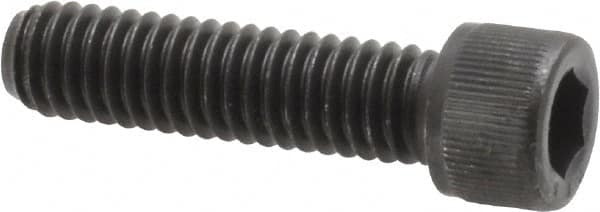 Value Collection - 5/16-18 UNC Hex Socket Drive, Socket Cap Screw - Alloy Steel, Black Oxide Finish, Fully Threaded, 1-1/4" Length Under Head - Americas Industrial Supply