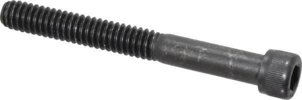 Value Collection - 5/16-18 UNC Hex Socket Drive, Socket Cap Screw - Alloy Steel, Black Oxide Finish, Partially Threaded, 3" Length Under Head - Americas Industrial Supply
