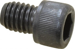 Value Collection - 3/8-16 UNC Hex Socket Drive, Socket Cap Screw - Alloy Steel, Black Oxide Finish, Fully Threaded, 1/2" Length Under Head - Americas Industrial Supply