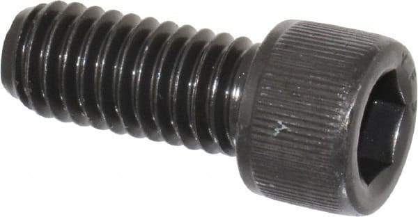 Value Collection - 3/8-16 UNC Hex Socket Drive, Socket Cap Screw - Alloy Steel, Black Oxide Finish, Fully Threaded, 7/8" Length Under Head - Americas Industrial Supply