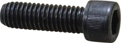 Value Collection - 3/8-16 UNC Hex Socket Drive, Socket Cap Screw - Alloy Steel, Black Oxide Finish, Fully Threaded, 1-1/4" Length Under Head - Americas Industrial Supply