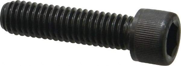 Value Collection - 3/8-16 UNC Hex Socket Drive, Socket Cap Screw - Alloy Steel, Black Oxide Finish, Fully Threaded, 1-1/2" Length Under Head - Americas Industrial Supply
