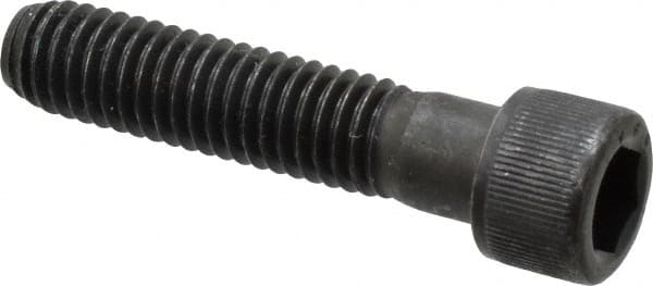 Value Collection - 3/8-16 UNC Hex Socket Drive, Socket Cap Screw - Alloy Steel, Black Oxide Finish, Fully Threaded, 1-3/4" Length Under Head - Americas Industrial Supply
