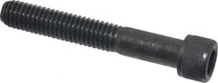 Value Collection - 3/8-16 UNC Hex Socket Drive, Socket Cap Screw - Alloy Steel, Black Oxide Finish, Partially Threaded, 2-1/2" Length Under Head - Americas Industrial Supply