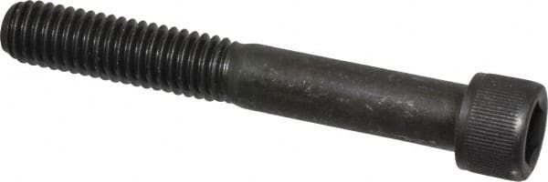 Value Collection - 3/8-16 UNC Hex Socket Drive, Socket Cap Screw - Alloy Steel, Black Oxide Finish, Partially Threaded, 2-3/4" Length Under Head - Americas Industrial Supply