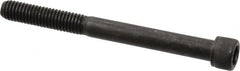 Value Collection - 3/8-16 UNC Hex Socket Drive, Socket Cap Screw - Alloy Steel, Black Oxide Finish, Partially Threaded, 4" Length Under Head - Americas Industrial Supply