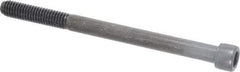 Value Collection - 3/8-16 UNC Hex Socket Drive, Socket Cap Screw - Alloy Steel, Black Oxide Finish, Partially Threaded, 5" Length Under Head - Americas Industrial Supply