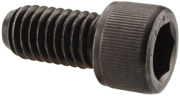 Value Collection - 7/16-14 UNC Hex Socket Drive, Socket Cap Screw - Alloy Steel, Black Oxide Finish, Fully Threaded, 7/8" Length Under Head - Americas Industrial Supply