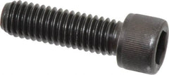 Value Collection - 7/16-14 UNC Hex Socket Drive, Socket Cap Screw - Alloy Steel, Black Oxide Finish, Fully Threaded, 1-1/2" Length Under Head - Americas Industrial Supply