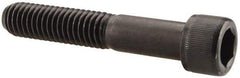Value Collection - 7/16-14 UNC Hex Socket Drive, Socket Cap Screw - Alloy Steel, Black Oxide Finish, Partially Threaded, 2-1/2" Length Under Head - Americas Industrial Supply