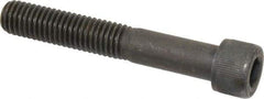 Value Collection - 1/2-13 UNC Hex Socket Drive, Socket Cap Screw - Alloy Steel, Black Oxide Finish, Partially Threaded, 3-1/4" Length Under Head - Americas Industrial Supply