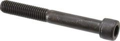 Value Collection - 1/2-13 UNC Hex Socket Drive, Socket Cap Screw - Alloy Steel, Black Oxide Finish, Partially Threaded, 4" Length Under Head - Americas Industrial Supply