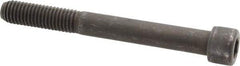 Value Collection - 1/2-13 UNC Hex Socket Drive, Socket Cap Screw - Alloy Steel, Black Oxide Finish, Partially Threaded, 4-1/2" Length Under Head - Americas Industrial Supply