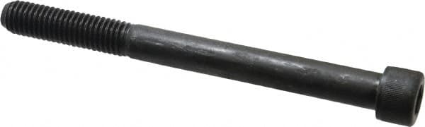 Value Collection - 1/2-13 UNC Hex Socket Drive, Socket Cap Screw - Alloy Steel, Black Oxide Finish, Partially Threaded, 5-1/2" Length Under Head - Americas Industrial Supply