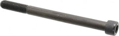 Value Collection - 1/2-13 UNC Hex Socket Drive, Socket Cap Screw - Alloy Steel, Black Oxide Finish, Partially Threaded, 6" Length Under Head - Americas Industrial Supply