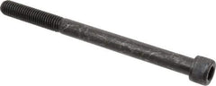 Value Collection - 1/2-13 UNC Hex Socket Drive, Socket Cap Screw - Alloy Steel, Black Oxide Finish, Partially Threaded, 6-1/2" Length Under Head - Americas Industrial Supply