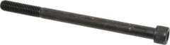 Value Collection - 1/2-13 UNC Hex Socket Drive, Socket Cap Screw - Alloy Steel, Black Oxide Finish, Partially Threaded, 7" Length Under Head - Americas Industrial Supply