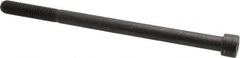 Value Collection - 1/2-13 UNC Hex Socket Drive, Socket Cap Screw - Alloy Steel, Black Oxide Finish, Partially Threaded, 8" Length Under Head - Americas Industrial Supply