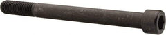 Value Collection - 5/8-11 UNC Hex Socket Drive, Socket Cap Screw - Alloy Steel, Black Oxide Finish, Partially Threaded, 7" Length Under Head - Americas Industrial Supply