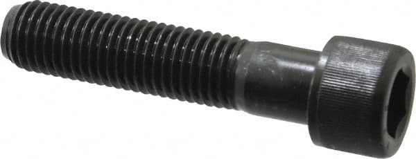 Value Collection - 3/4-10 UNC Hex Socket Drive, Socket Cap Screw - Alloy Steel, Black Oxide Finish, Partially Threaded, 3-1/2" Length Under Head - Americas Industrial Supply
